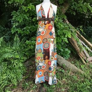 Vintage 1970s halter dress